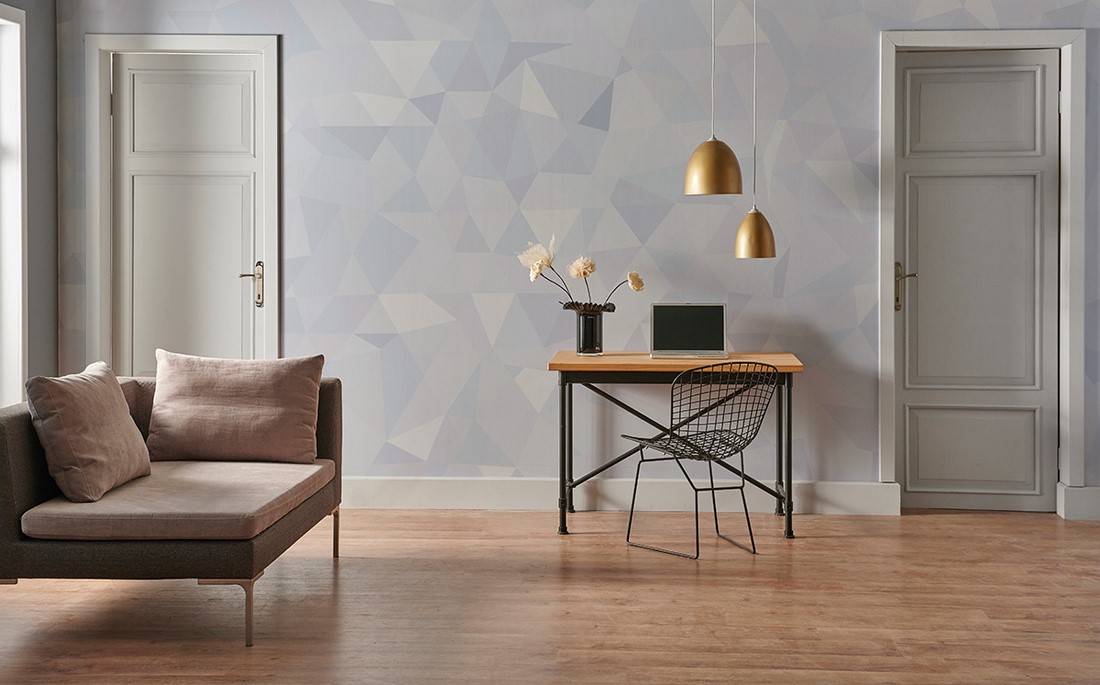Fotobehang De geometrische verfijning van een diamant
