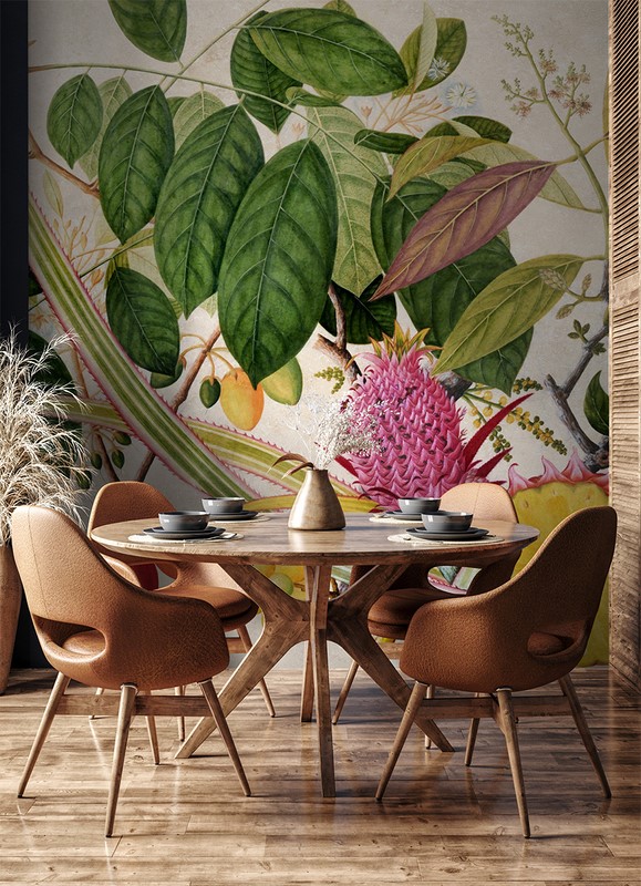 Fotobehang Vruchten uit de exotische tuin