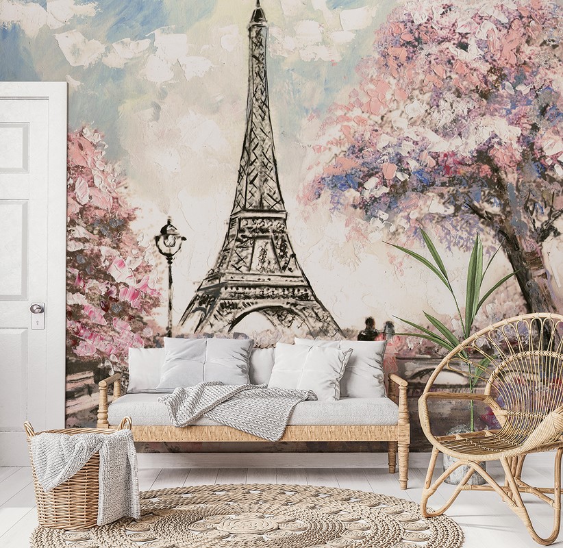 Fotobehang Romantisch Parijs