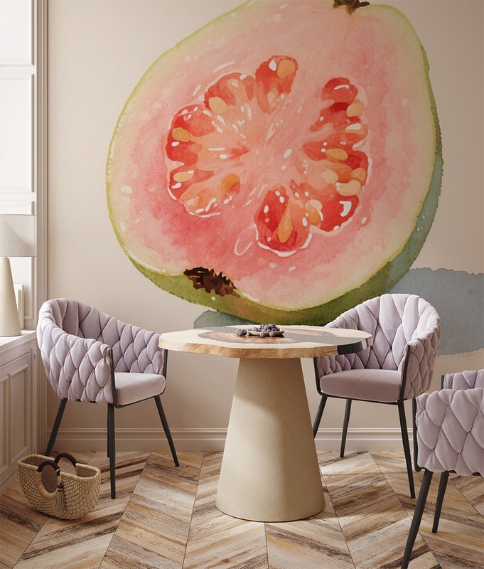 Fotobehang Sappige guave